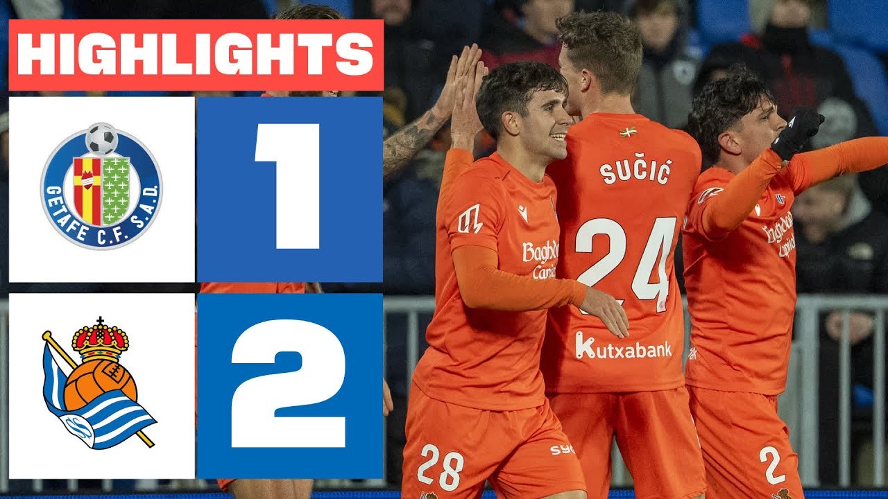 #ไฮไลท์ฟุตบอล [ เกตาเฟ่ 1 - 2 เรอัล โซเซียดาด ] ลาลีก้า สเปน 2025/10.1.69