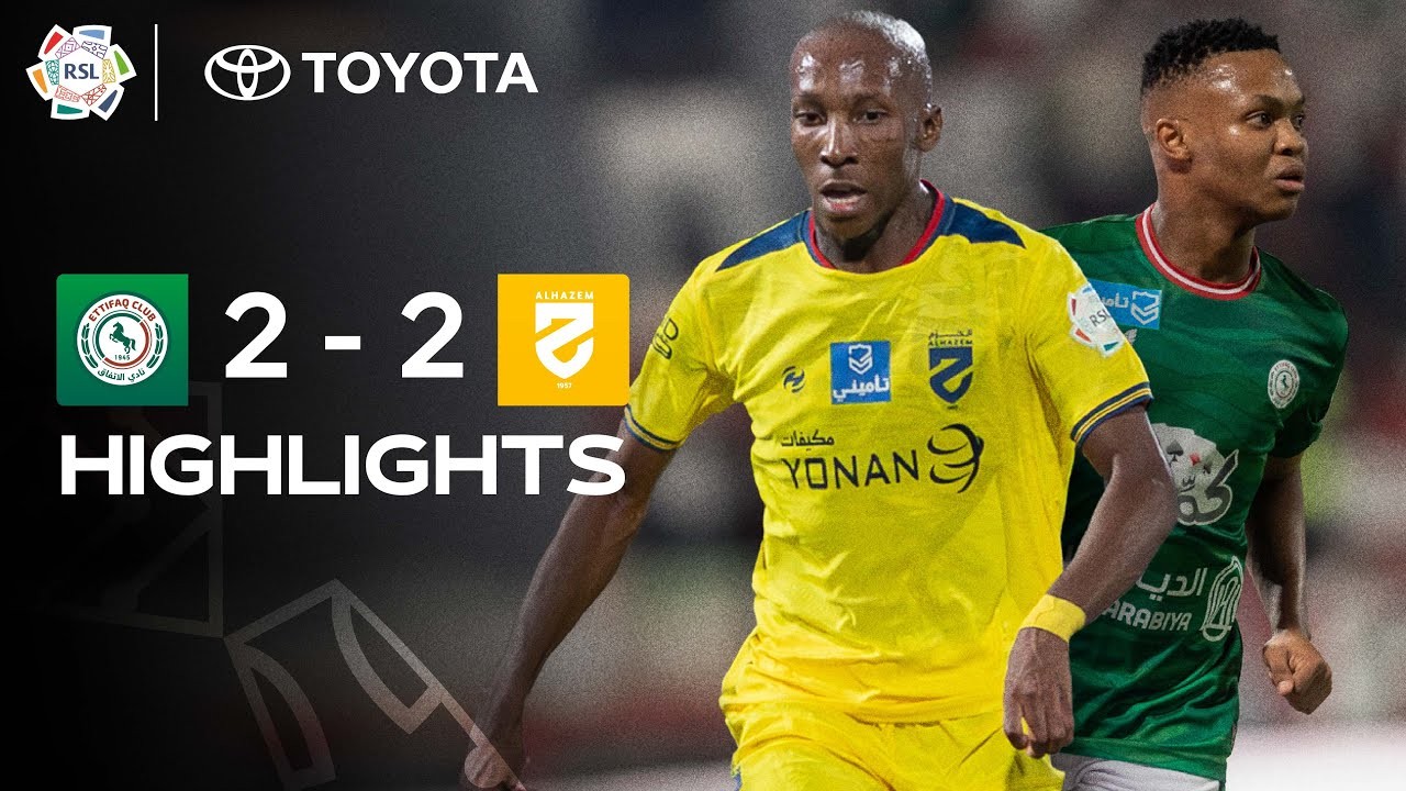 #ไฮไลท์ฟุตบอล [ อัล อิตติฟาค 2 - 2 อัล ฮาเซม ] ซาอุดีอาระเบีย โปรเฟสชั่นแนล ลีก 2025/1.11.68