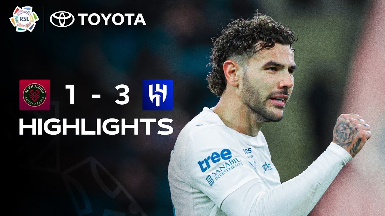 #ไฮไลท์ฟุตบอล [ อัล โคลูด 1 - 3 อัล ฮิลาล ] ซาอุดีอาระเบีย โปรเฟสชั่นแนล ลีก 2025/1.1.69