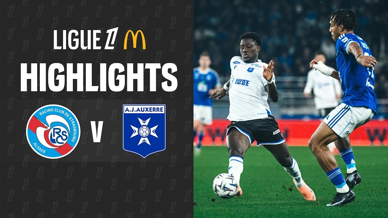 #ไฮไลท์ฟุตบอล [ สตาร์บูร์ก 3 - 0 โอแซร์ ] ลีกเอิง ฝรั่งเศส 2025/30.10.68