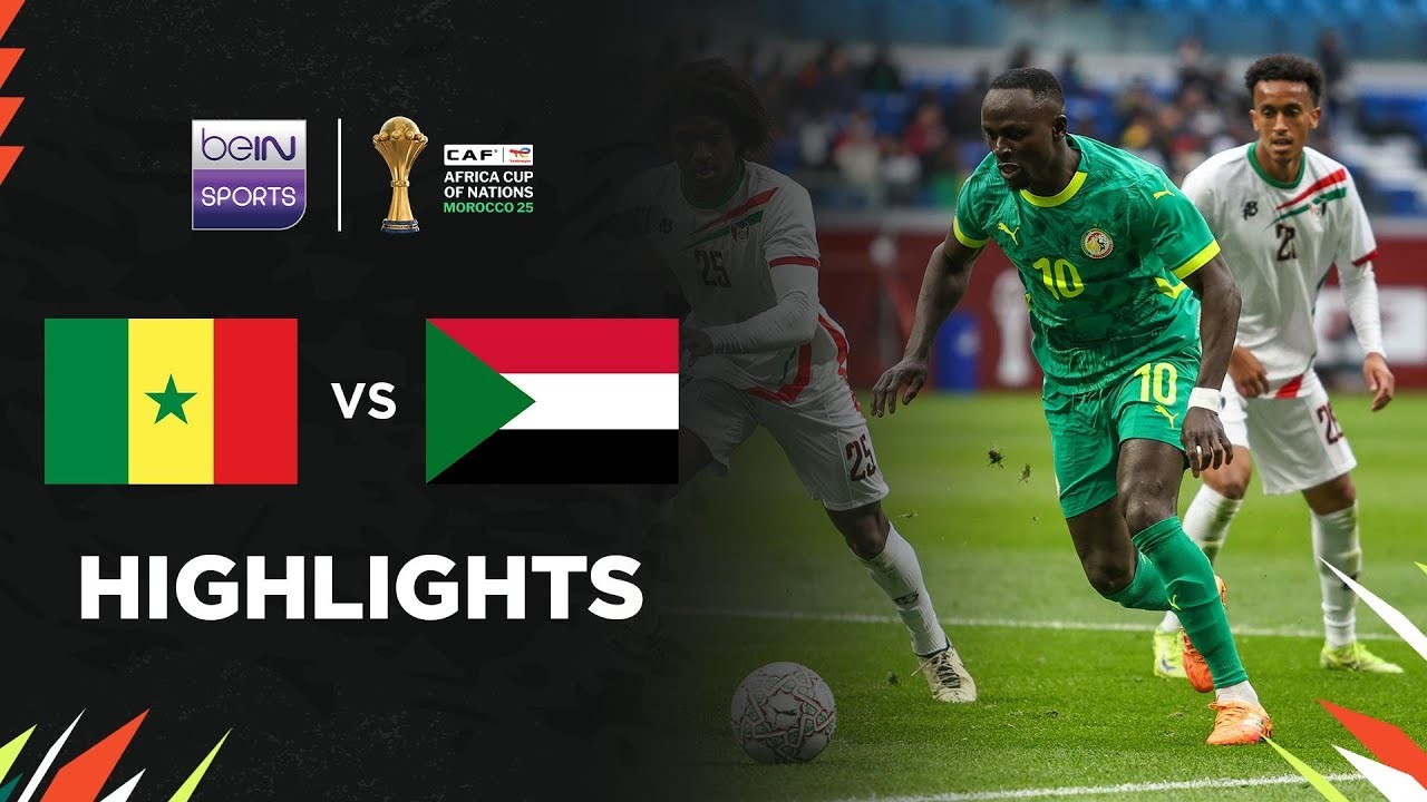 #ไฮไลท์ฟุตบอล [ เซเนกัล 3 - 1 ซูดาน ] แอฟริกา คัพ ออฟ เนชั่นส์ 2025/4.1.69